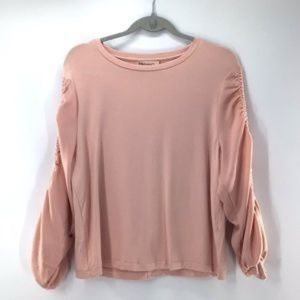 Philosophy Cinched Sleeve Top